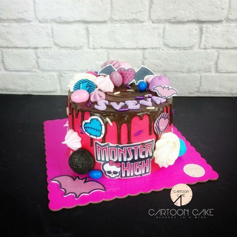 dripcake compleanno monster high