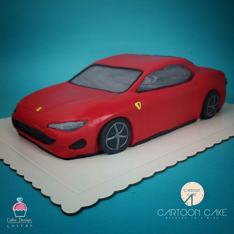 Torta 3D auto Ferrari