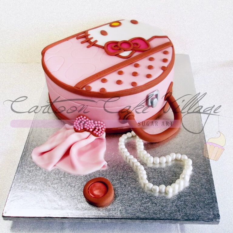 torta 3d borsetta ragazza fashion