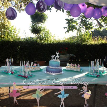 sweet table ballerina