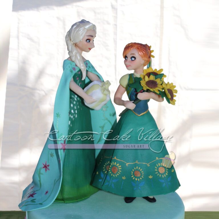 Topper Anna e Elsa Frozen 01