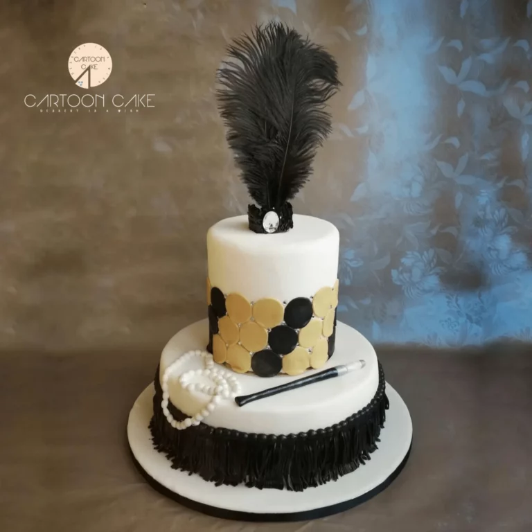 Torta stile Charleston anni 20