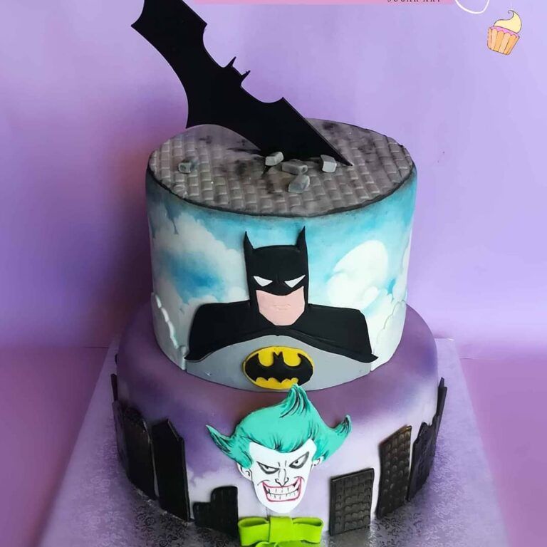 Batman cake and Joker