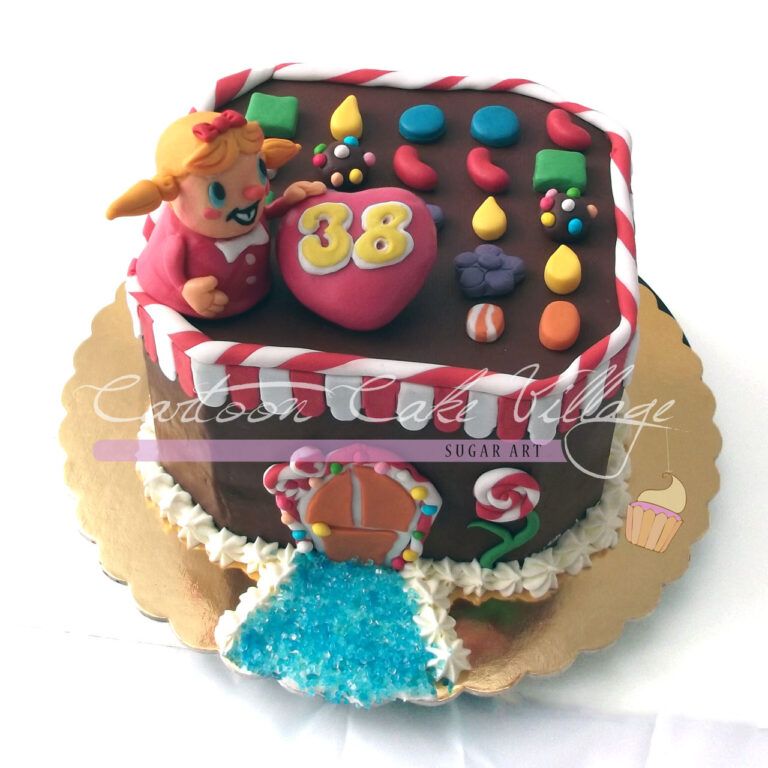 Candy Crush cake